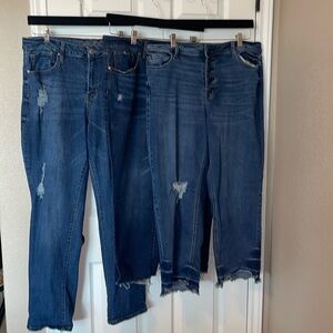3 Pair Distressed Jean Bundle!